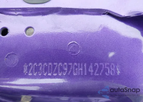 2016 Dodge Challenger Srt Hellcat z USA, uszkodzony, nr VIN 2C3CDZC97GH142758